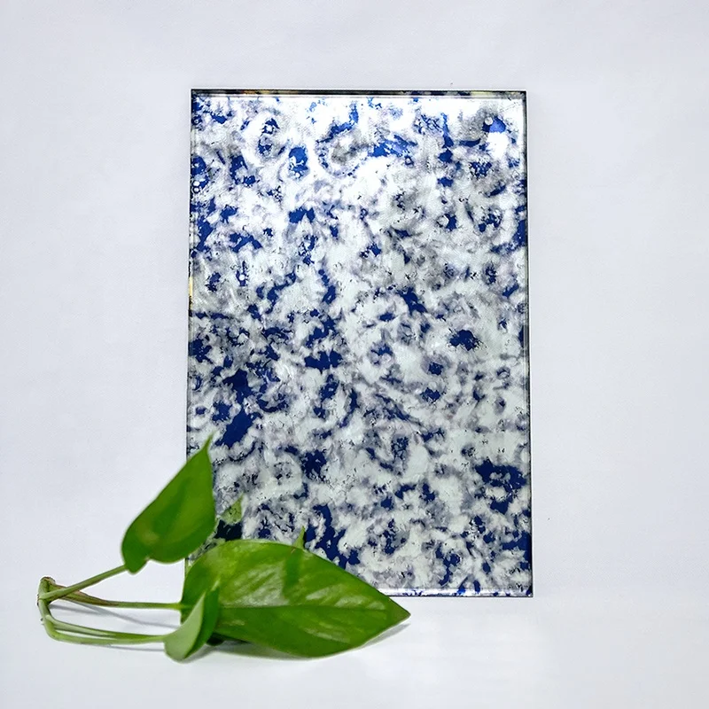 China Factory Antique Mirror 4 5 8 High Quality Wall Beveled Antique Black Mirror Tiles Beveled French Glass