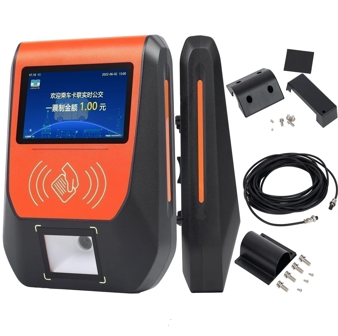 Считыватель карт Mifare для городского автобуса RFID системы оплаты проезда с оборудованием и программным обеспечением