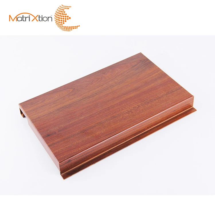 Matrixtion Rectangle Tile Aluminum Furring Suspended Panel Decorative Metal Ceiling Modern Office Building Waterproof Jewellery