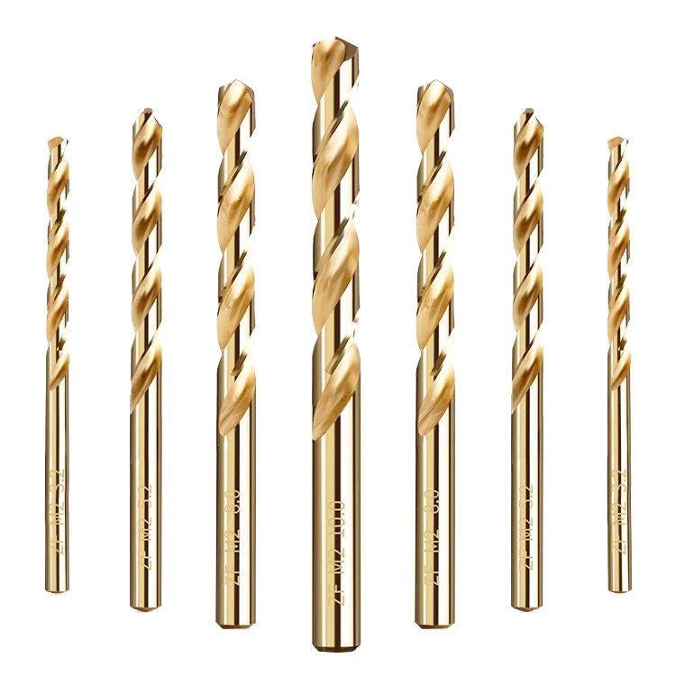 High-Speed Cobalt-Containing Stainless Steel Drill Bit 5mm Double Reamer Woodworking Metal Manufactured Twist Drill Bit 3mm