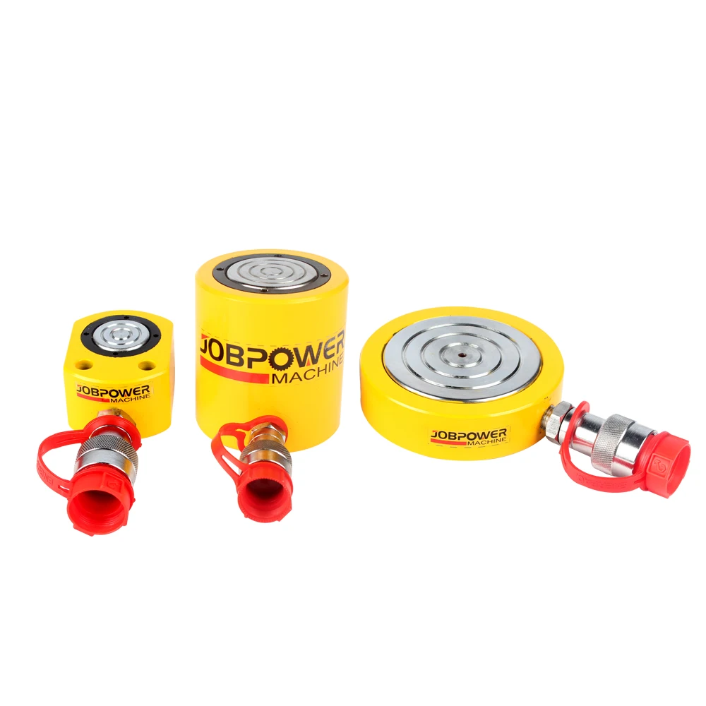 Mini Hand Operated 10 Ton Ultra Thin Single Acting Hydraulic Jack Cylinder