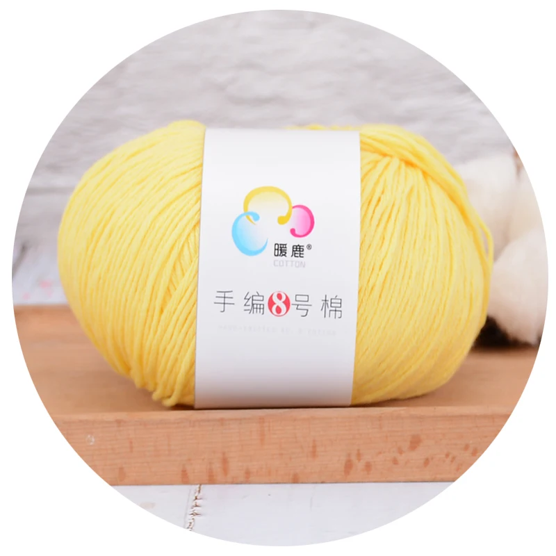 Good quality and high sales of 100%cotton yarn crochet yarn knit yarn for hand knitting