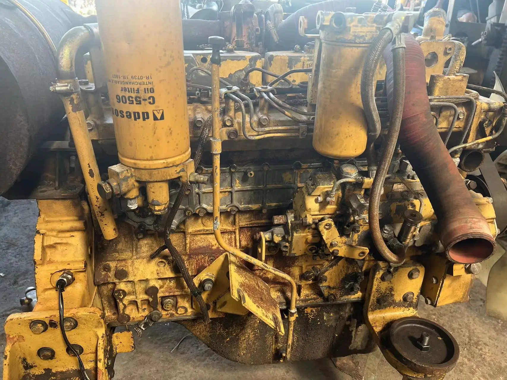 Б/у CAT 320C полный двигатель 7KJ для двигателя Caterpillar