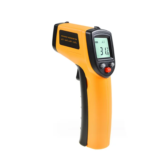 GM320 Infrared Thermometer C/F Laser Temperature Meter Gun Non Contact IR Laser Temp Industrial Infrared Pyrometer