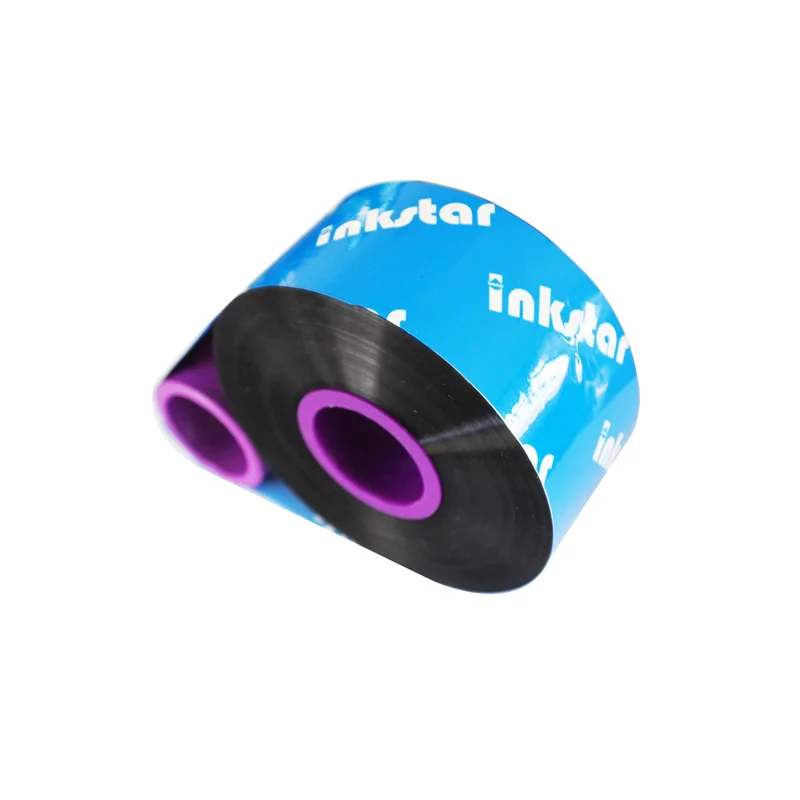 Inkstar T3 TTO Near Edge Wax/Resin Mixed  Dual Core Barcode Ribbon for Food Industry