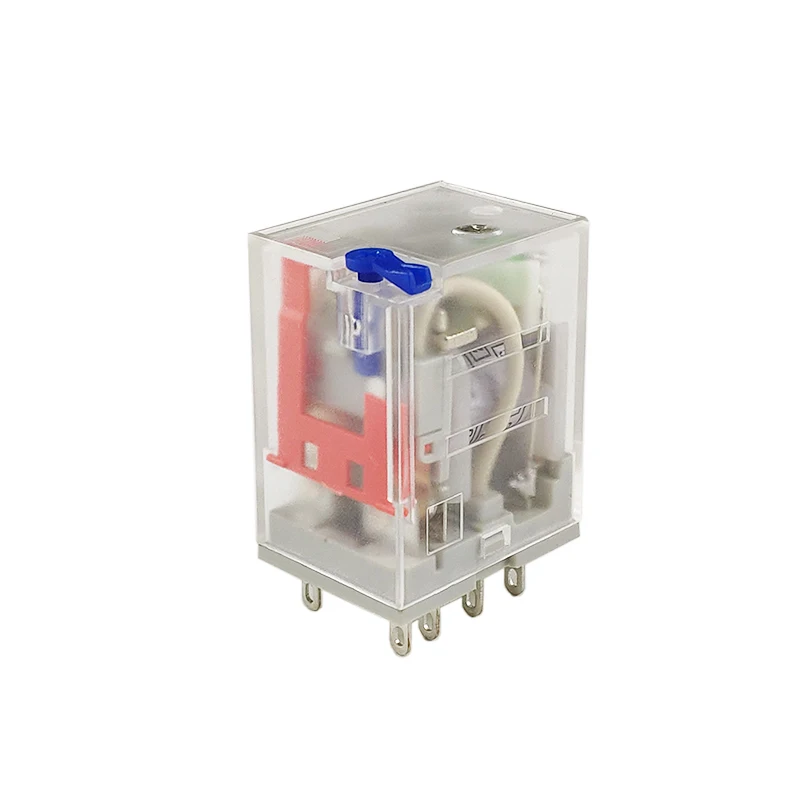 8Pin 24V Coil General Purpose Miniature Relay With Test Button