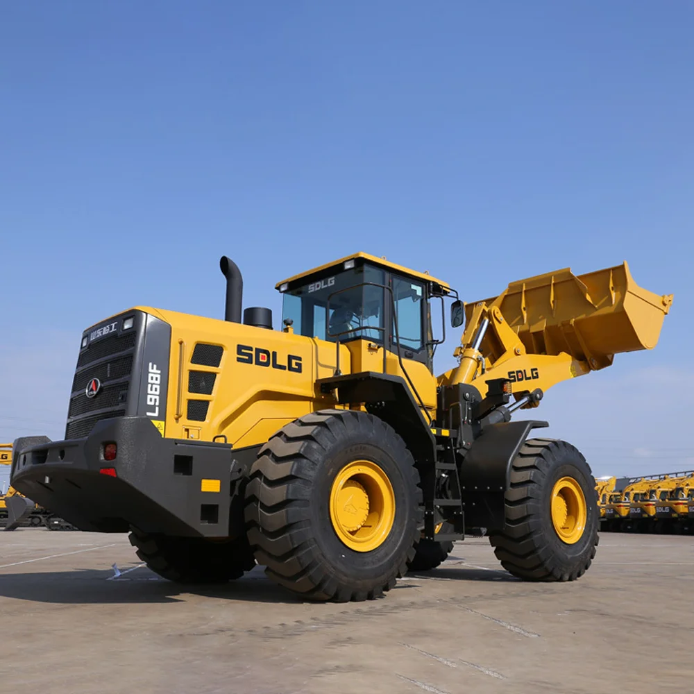 Chinese Brand SDLG 956L Diesel Loader Wheel Type Used Loader