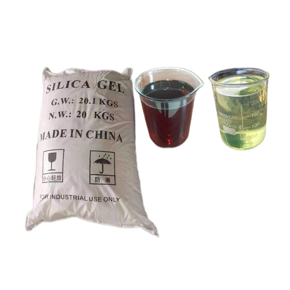 diesel fuel cleaning sand high adsorption capacity chemical silica gel oil absorbent granules