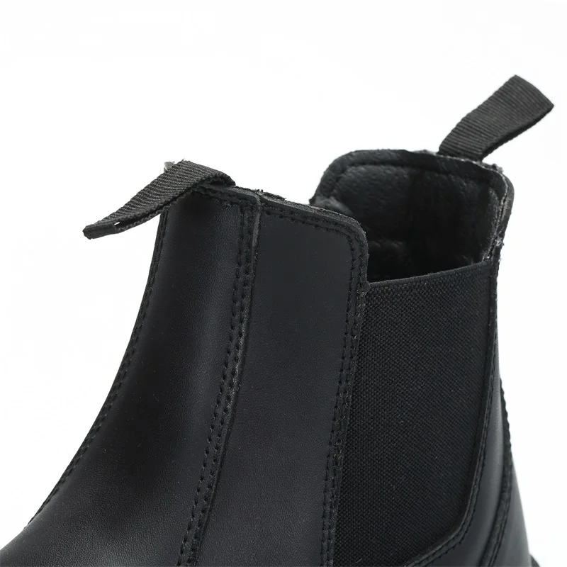 Manufacturer of  Hot selling SRC australian standard no lace work boots steel toecap industrial safety boots RS8569