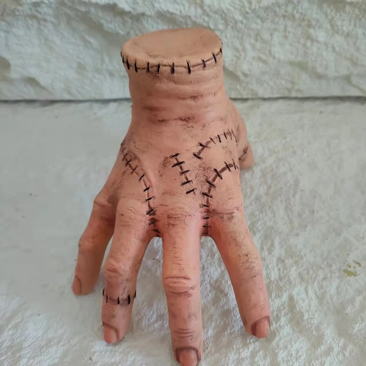 Halloween Party Costume Prop Movie Wednesday Cosplay Horror Latex hand Wednesday Addams Hand Thing