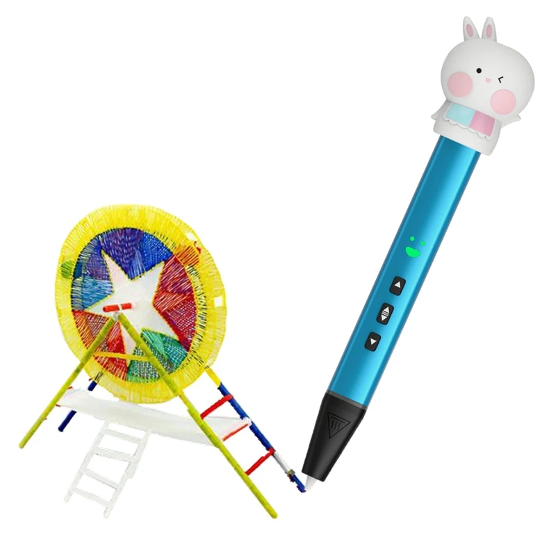 Professional Adult Support 1.75 mm PCL 3D Pen With Tracing Drawing Books