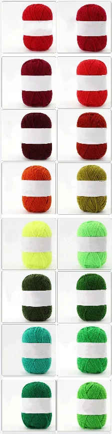 Charmkey cross ball Wholesale 100% acrylic thread yarn for Hand Knitting for crochet