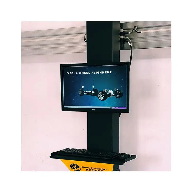 Автоматическое 3d-выравнивание линз оборудование для выравнивания четырех колес с одним компьютерным