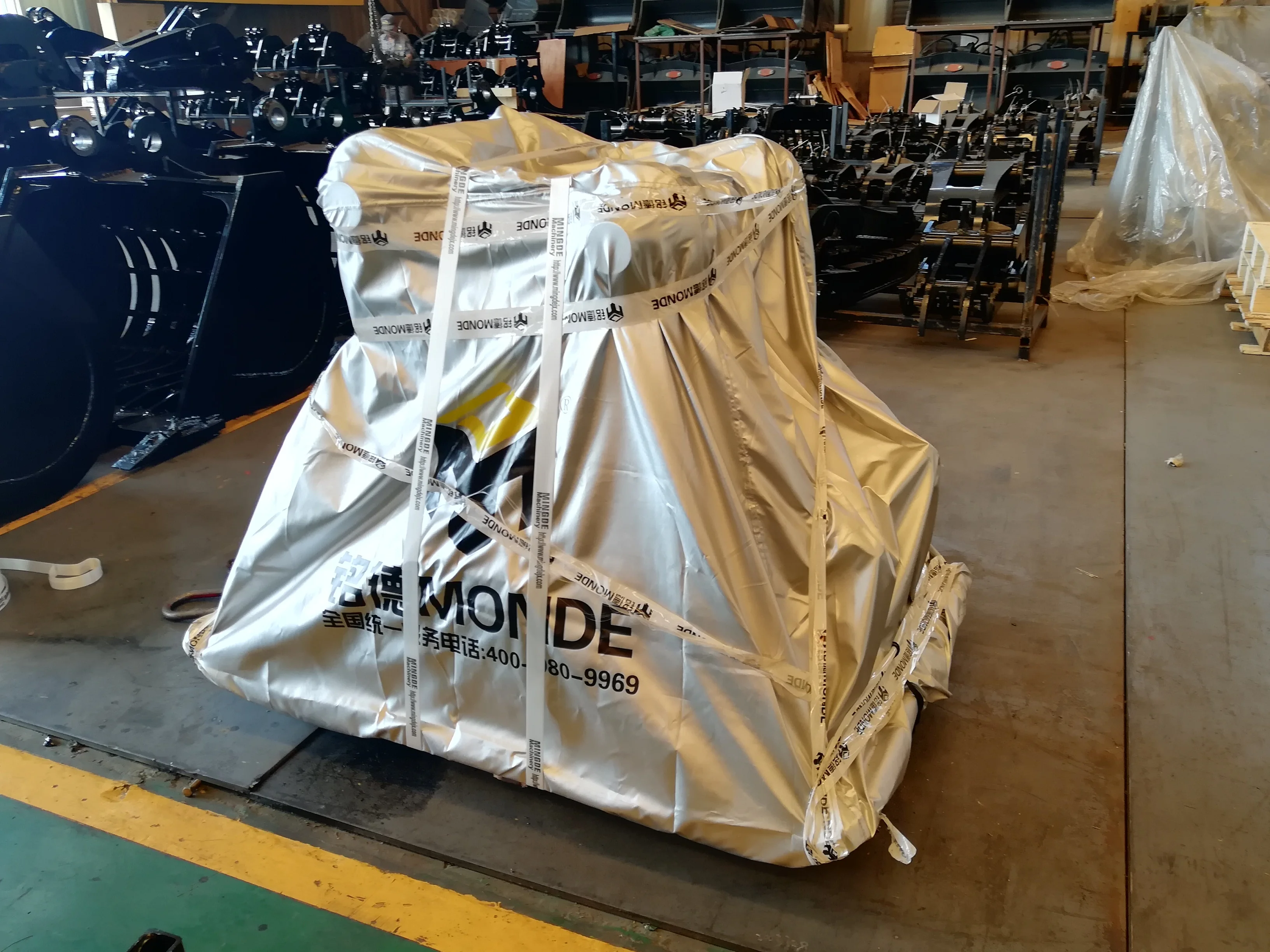 MONDE Excavator Hydraulic Plate Compactor Professional Manufacturer Vibra Plate Compactor