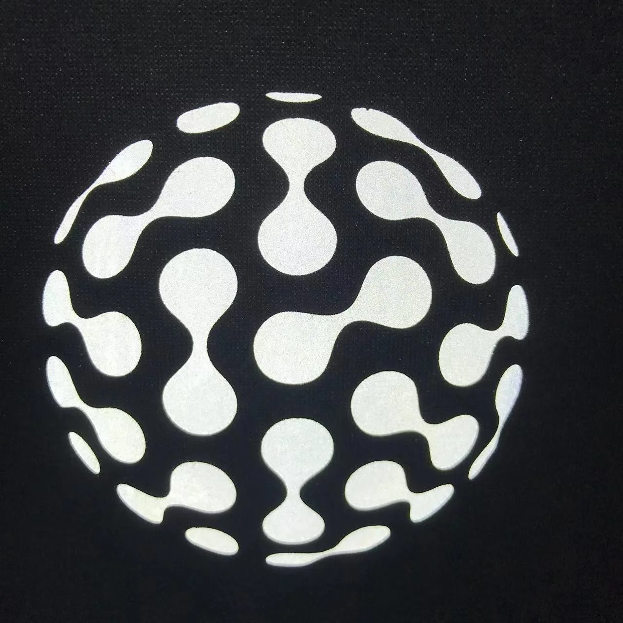 Silver reflective heat transfer vinyl 50cm*50m easy to cut and weed reflective htv film for clothes and safety printing