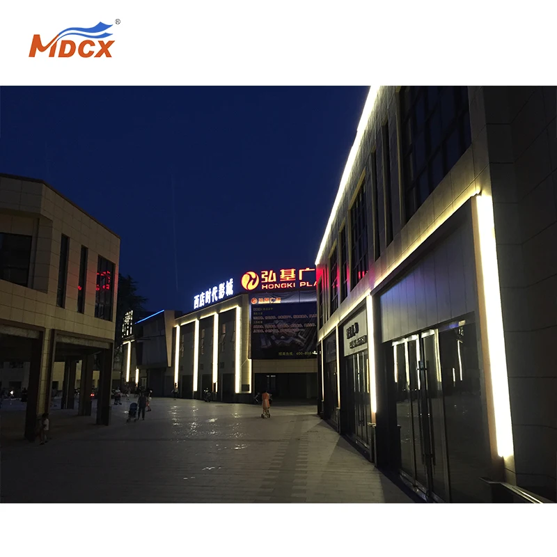 24v 9w string curtain led moudle 3535 linear waterproof colorful city light