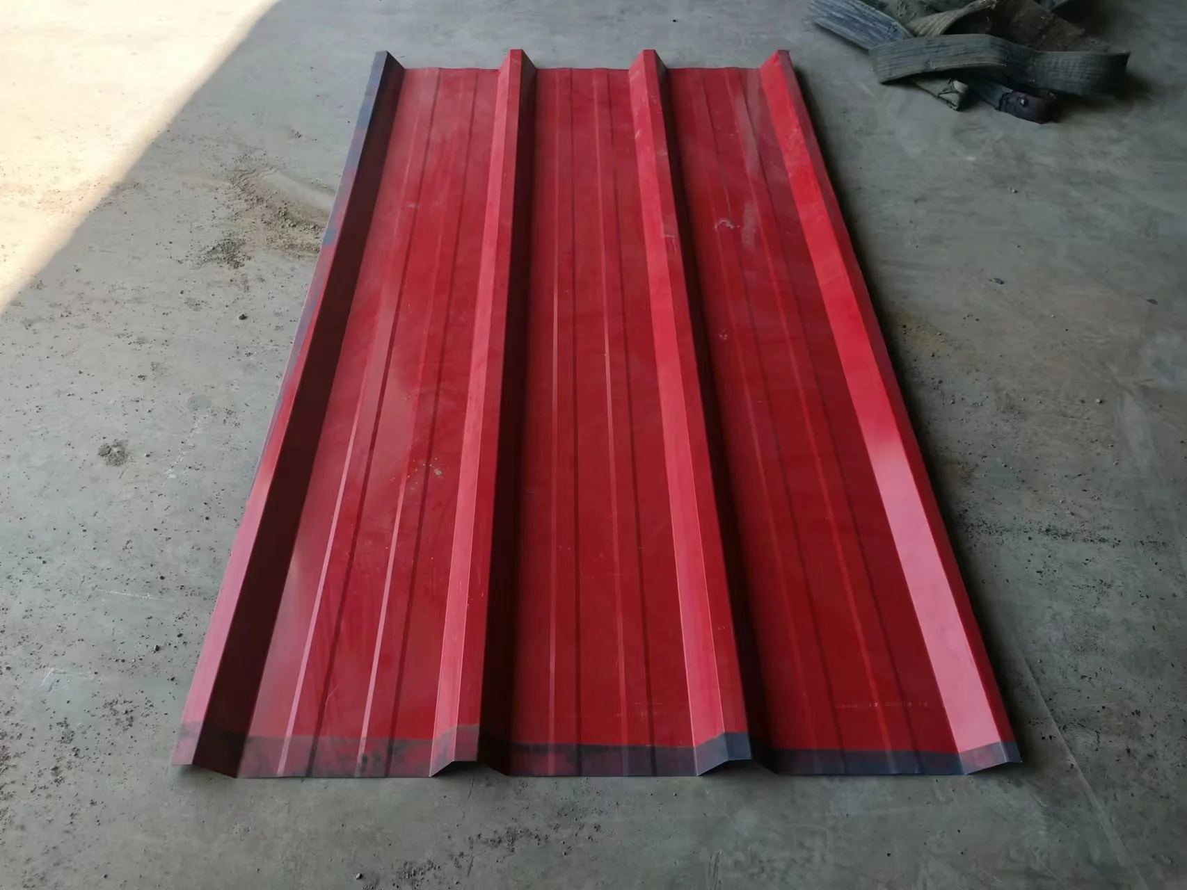 Peru Popular TR4 TR6 Trapezoidal Metal Roof Sheet Roll Forming Machine IBR Iron Roofing Sheet Making Machine