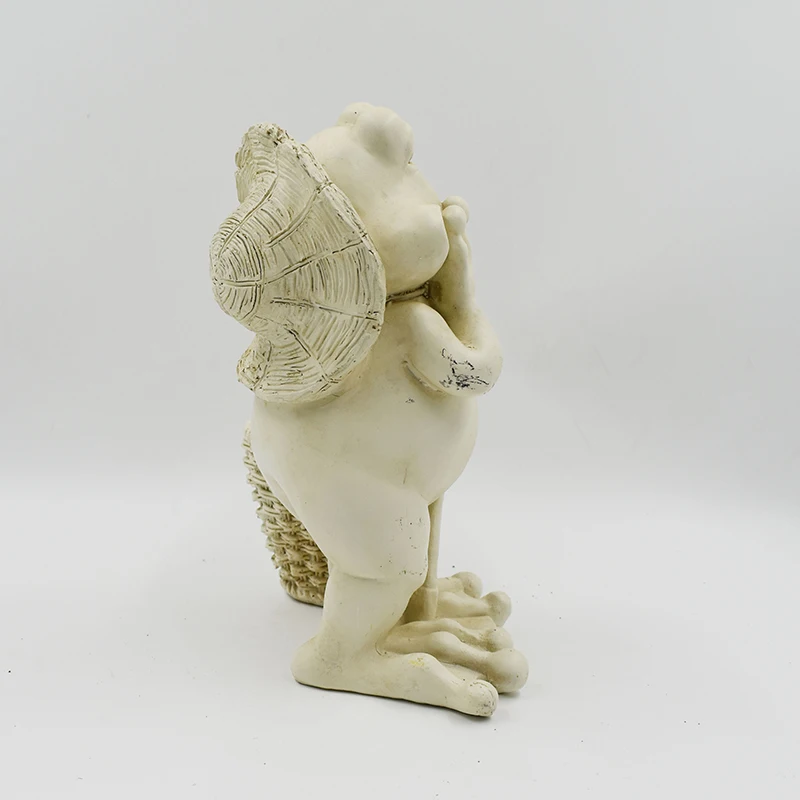 
New Design Frog Plant Holder Garden Ornament Resin Animal Planter Flower Pot Planter 