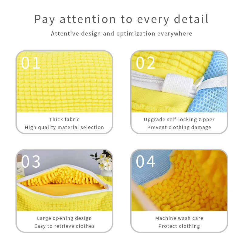 Reusable Shoes Shoe Sneaker Laundry Washing Wash Bag Cleaning Bag with Zipper For Washing Machine Washer Dryer Machine