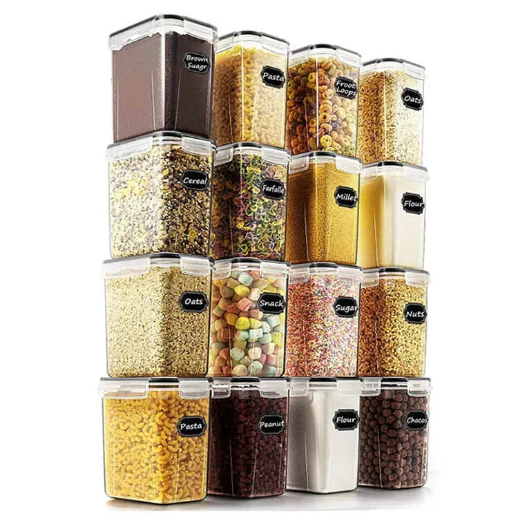 Miscellaneous grain storage tank PP material snack preservation ta home and kitchen storage & organization organizers