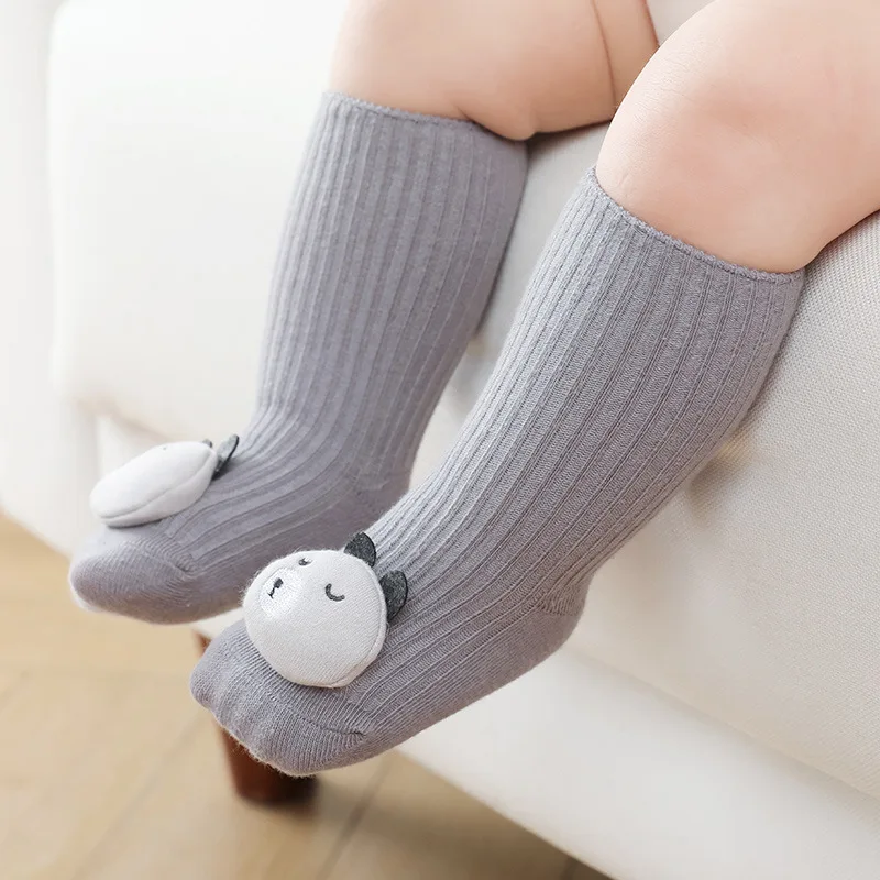 Winter Cute Cartoon Accessories Baby Stocking Cotton Household Warm Knitted Kids Socks Toddler Antislip Floor Socks