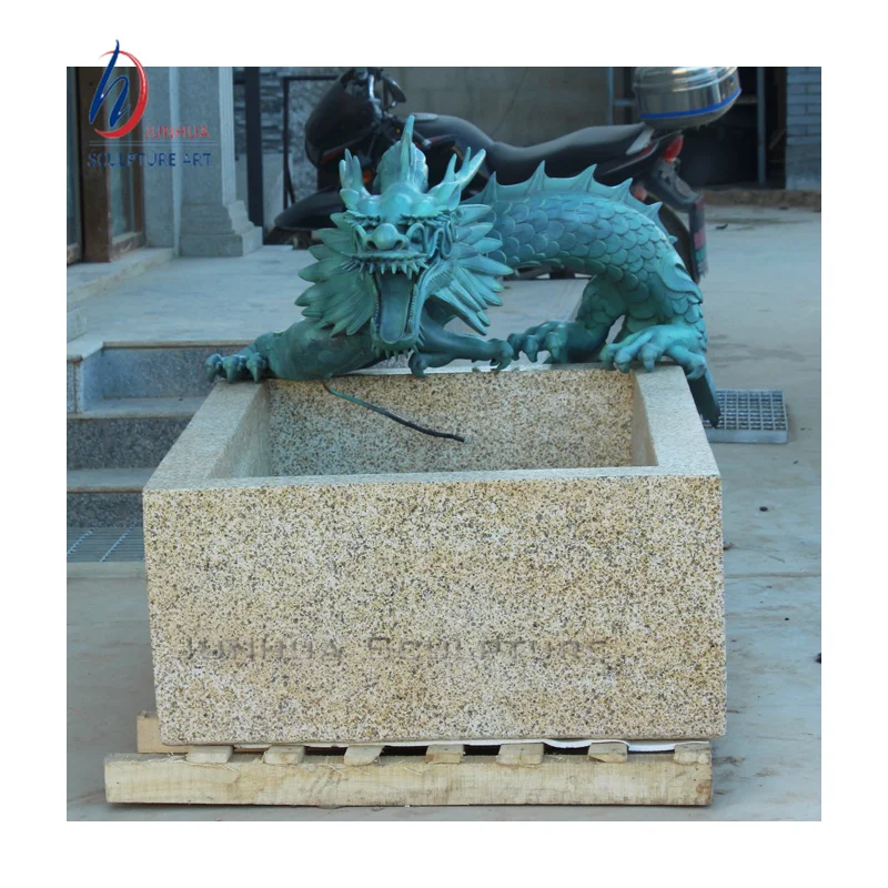 Manufacture brass handicraft custom design art metal crafts different size golden dragon statue sculpture