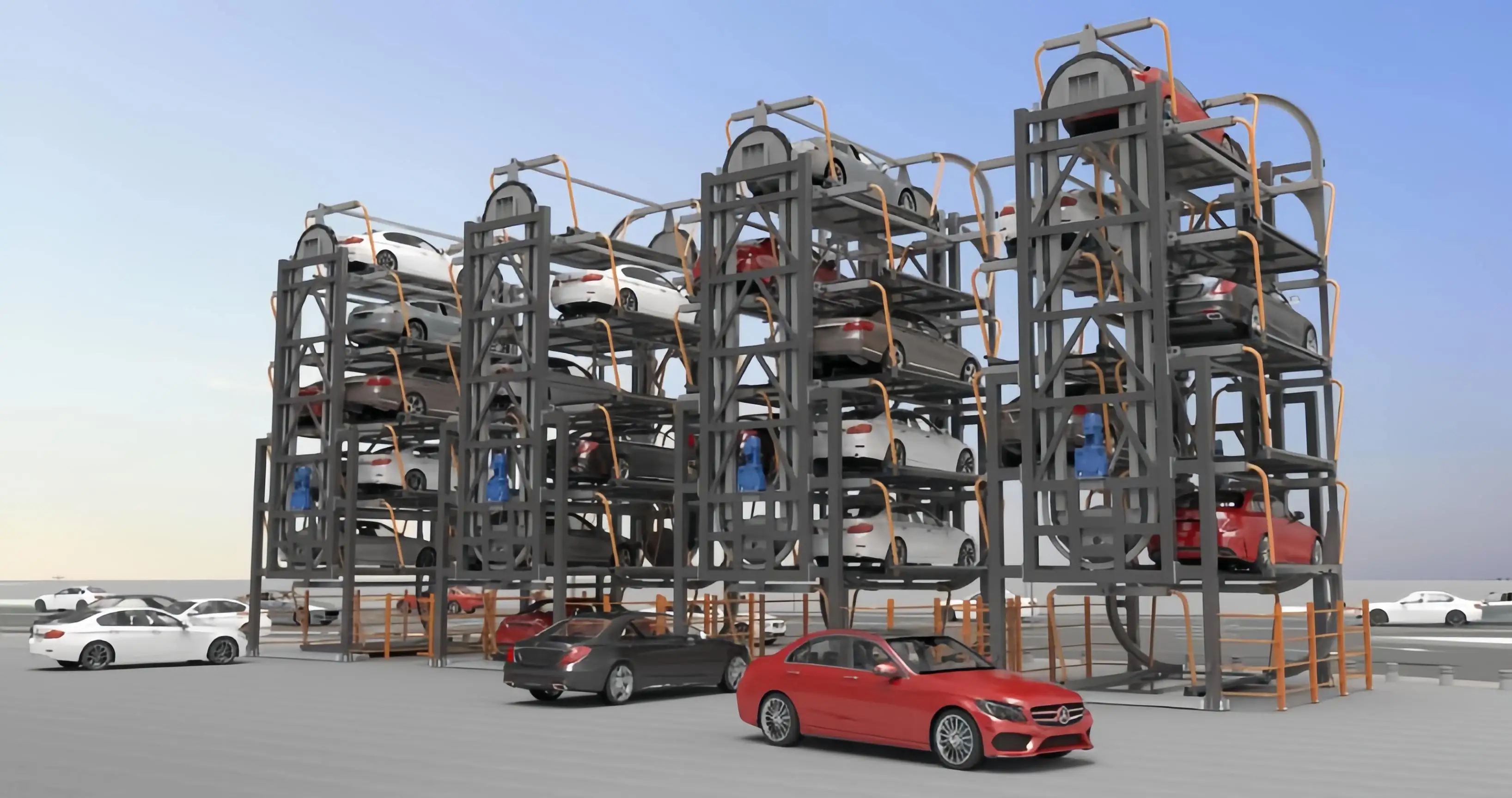 Sedans SUV Rotary Car Parking System vertical carousel system