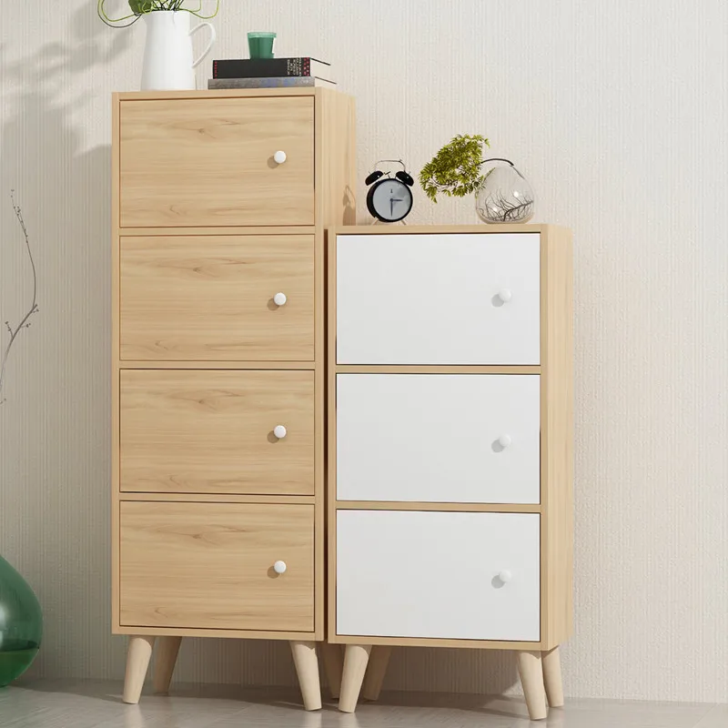 Simple modern shelf free combination bookcase floor simple bookshelf