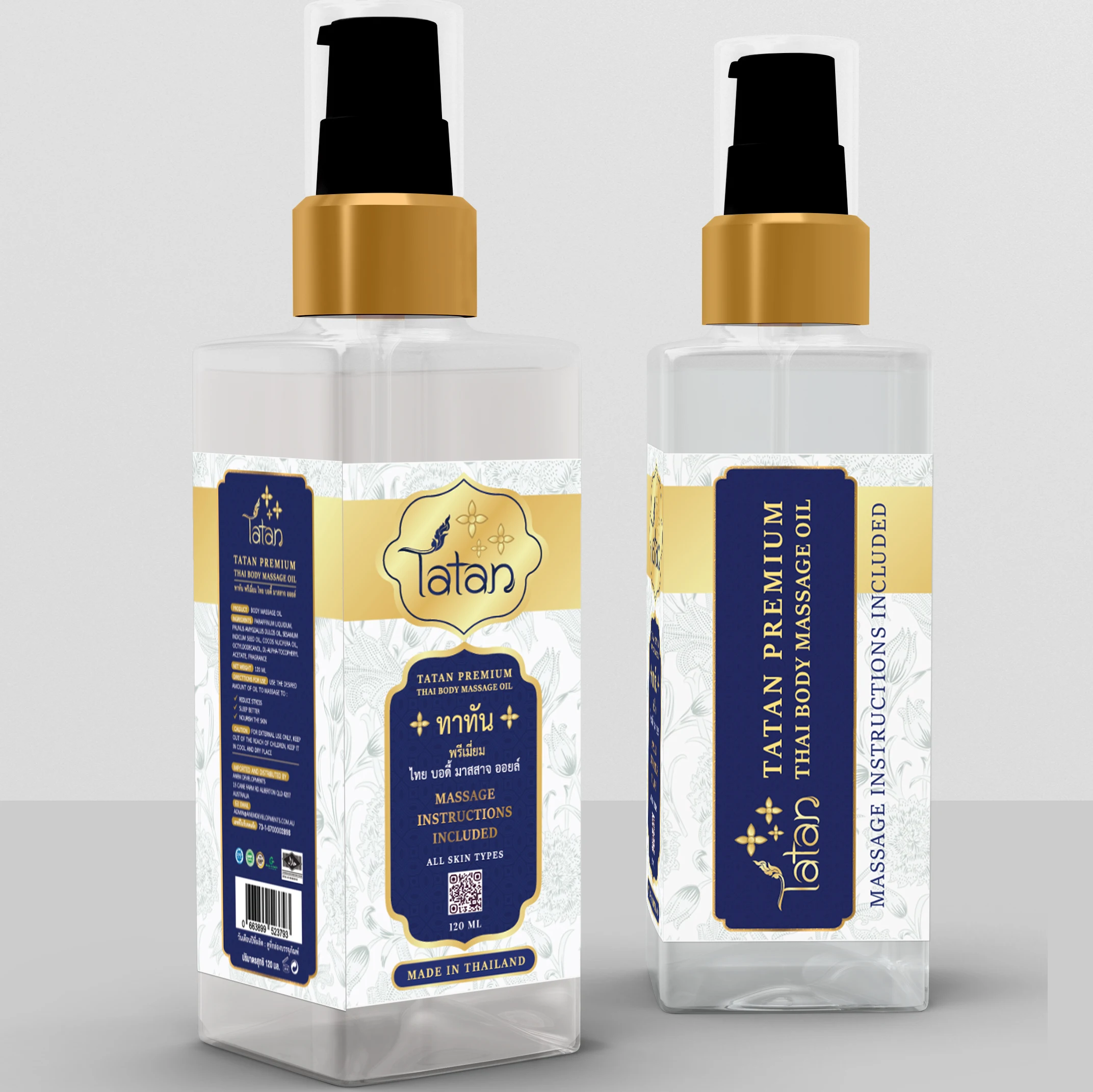 By Tatan Wholesales From Thailand Massage Oil Neck And Shoulder Premium Thai Herb Body Massage Oil Natural Organic Product