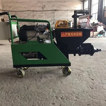 High Efficiency Wall Cement Spray Plaster Machine Cement Mortar Spraying Machine
