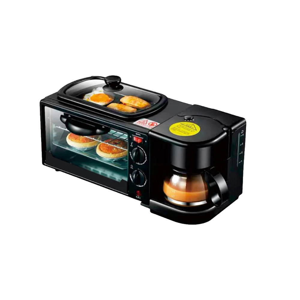 
ETRICOOK Sandwich Oven Bread Maker 3 in 1 Breakfast Maker For Home 
