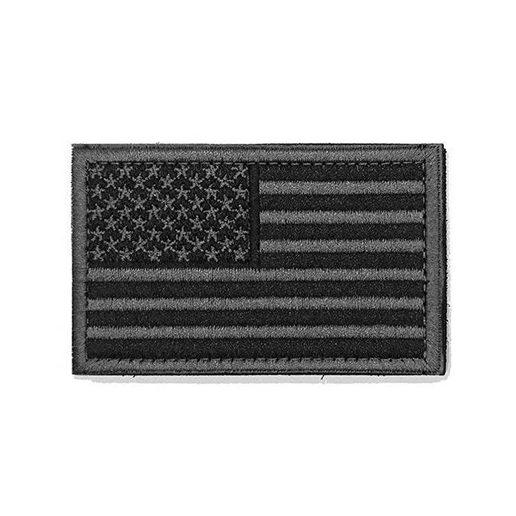 Custom Manufacturer Tactical Vest Patch Backpack Hat Jacket Accessories Patches Embroidery Hook and Loop