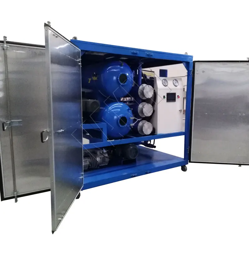 High Grade Double Stages Vacuum Insulation Oil Purifier Ultra High Transformer Oil Filtration Machine