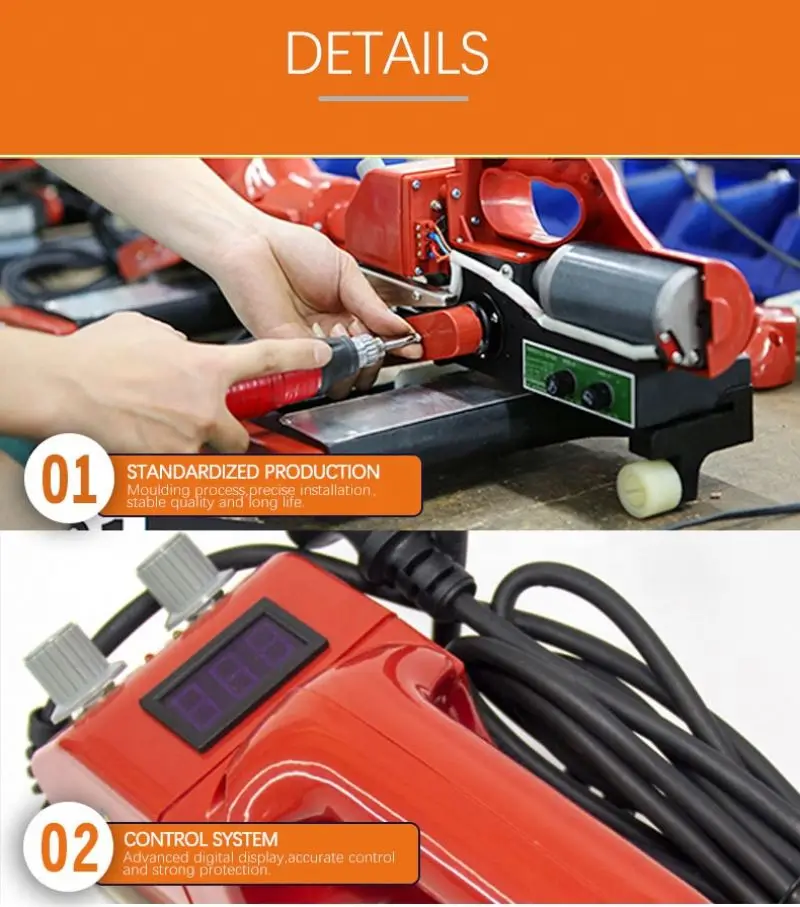 800w Plastic Geomembrane Welding Machine For 0.2~1.5mm Thickness Geomembrane