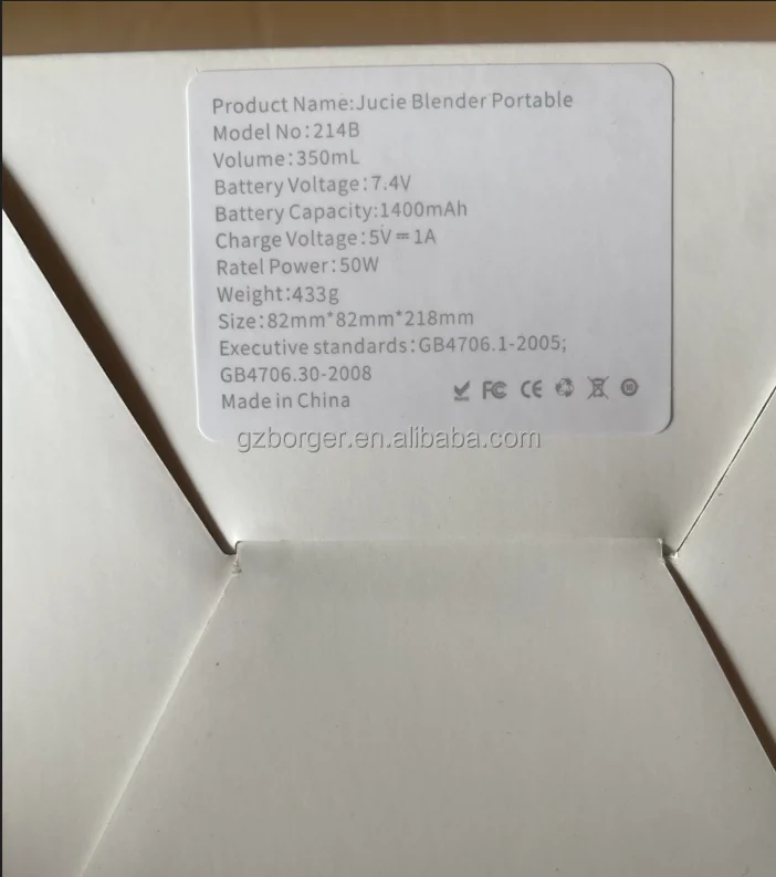 Travel Personal Mini Handheld Electric Rechargeable Food Mixer Cup Smoothies Fresh Fruit Juicers Blander Bottle Portable Blender