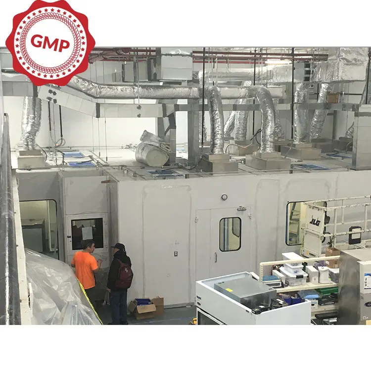 Clean Room Hospital Negative Pressure Clean Room Sampling Prefabricated Cleanroom Builders Construction