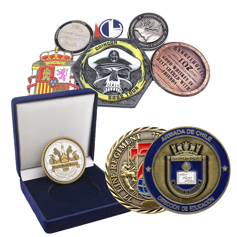 Customised Double-Sided 3D Logo Enamel Sports Challenge Coin Brass Mason Fire Department-Personalised Challenge Coin