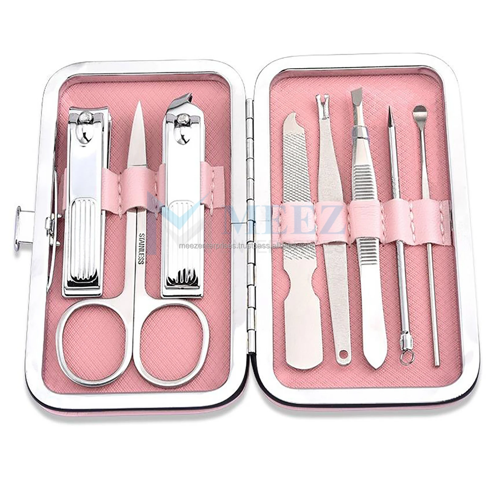 Best Quality Stainless Steel Manicure Pedicure Professional Grooming Nail Clippers Beauty Kit Instruments