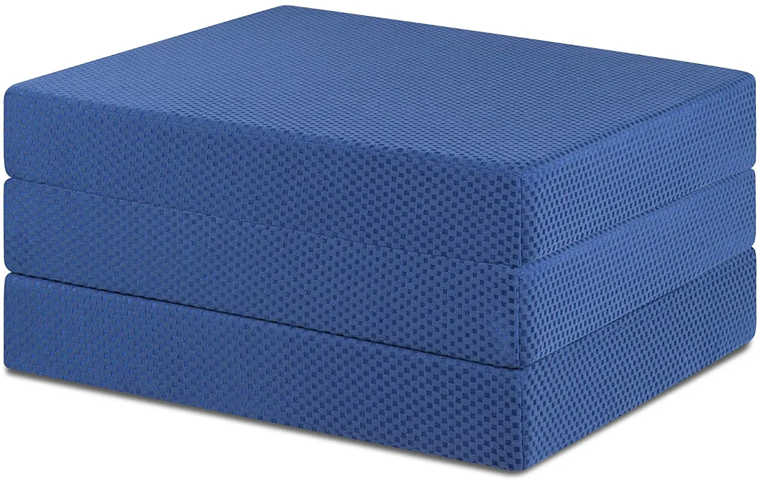 Portable Foam Mattress Japanese Type 3 Folding tri fold Mattress Outdoor Waterproof and removable cover PU foam