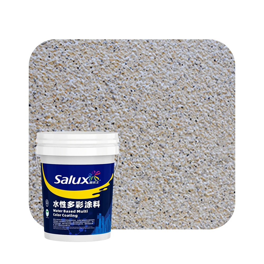 Salux Building Liquid Granite Stone Marble Paint Gamazine Texture Exterior Wall Coating & Paint