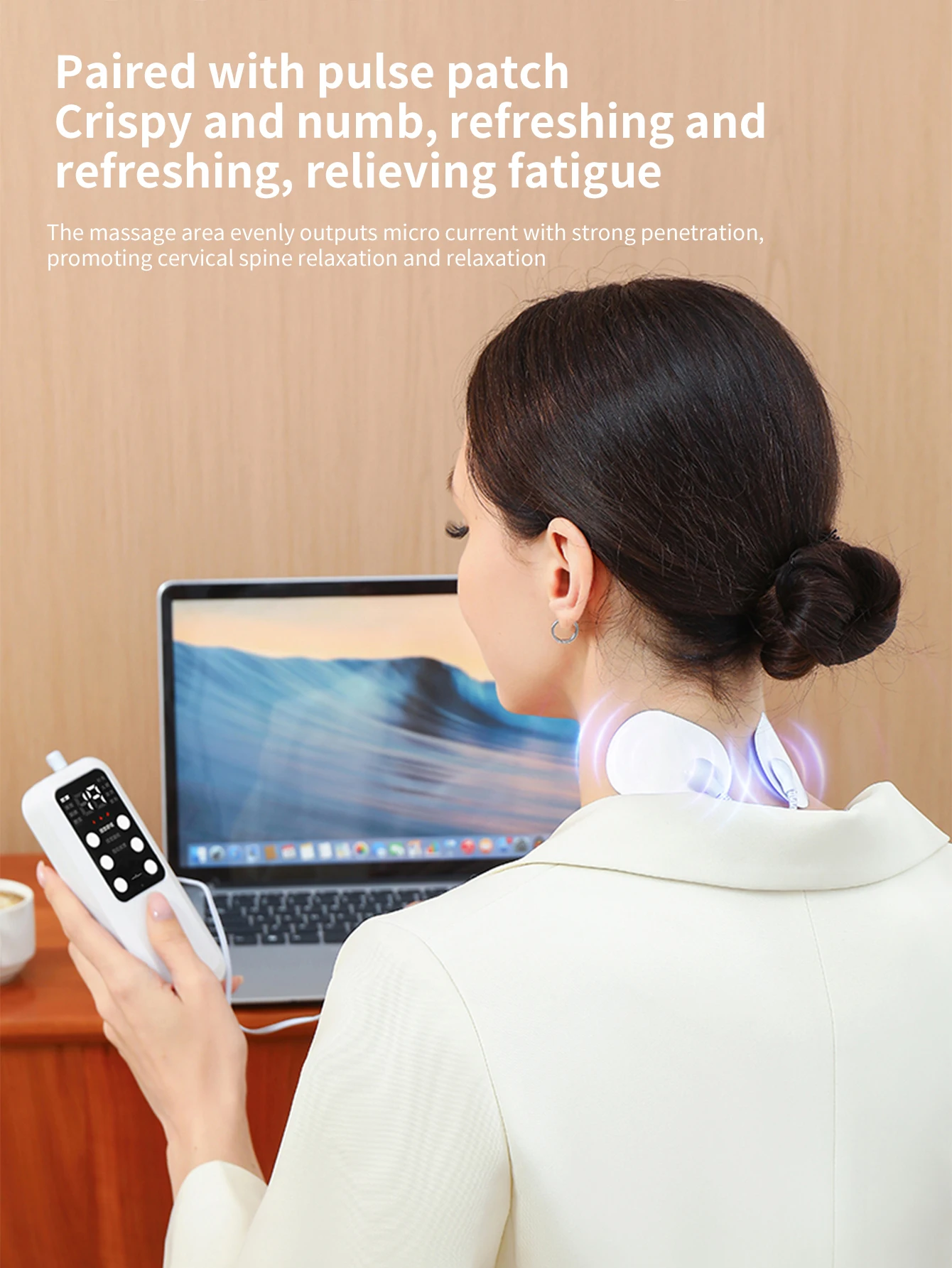 Pneumatic Electric Health Head Massager for Relaxation Premium Massage Products