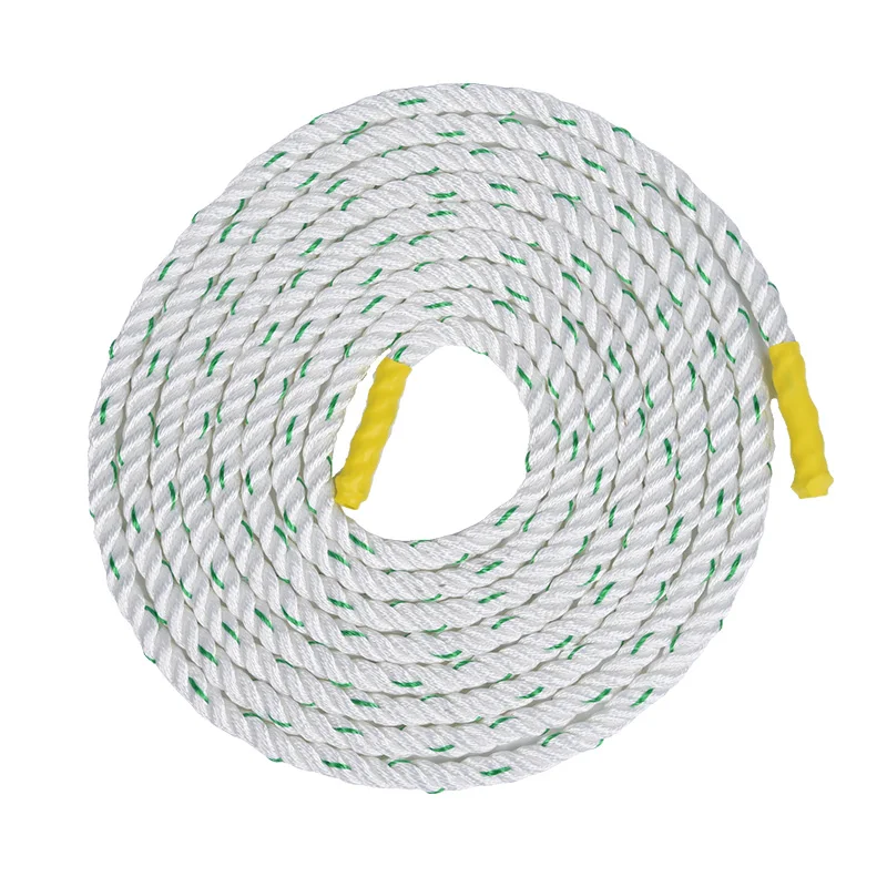 Outdoor rock climbing static rope high altitude operation escape rescue rope electric traction rope