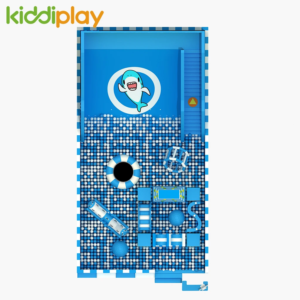 
Factory Price Kids Indoor Playground Happy Coloful Doggy Ball Pool Playground 