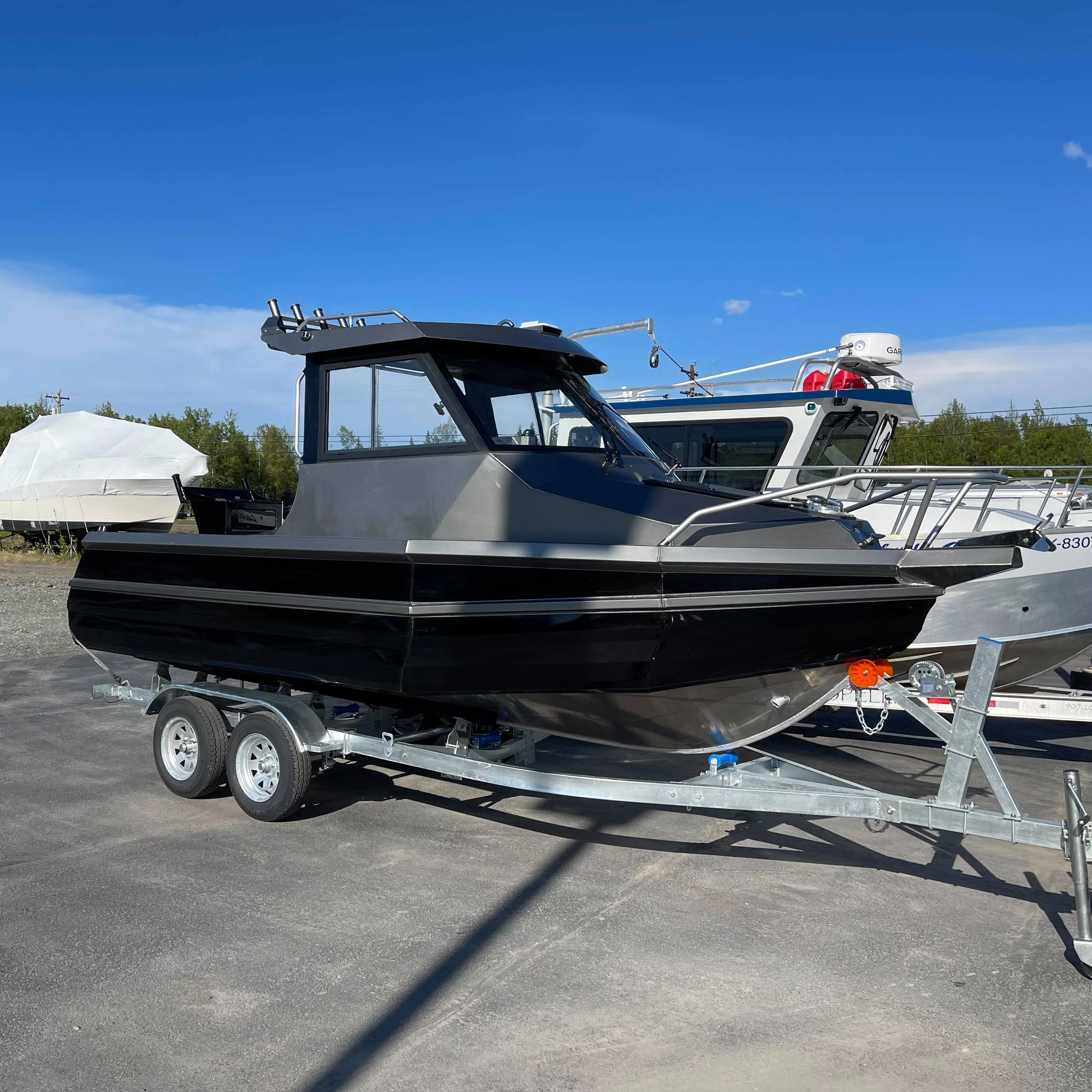 Популярная 6-метровая алюминиевая рыболовная лодка Easycraft 20 футов морская яхта с индивидуальным цветом