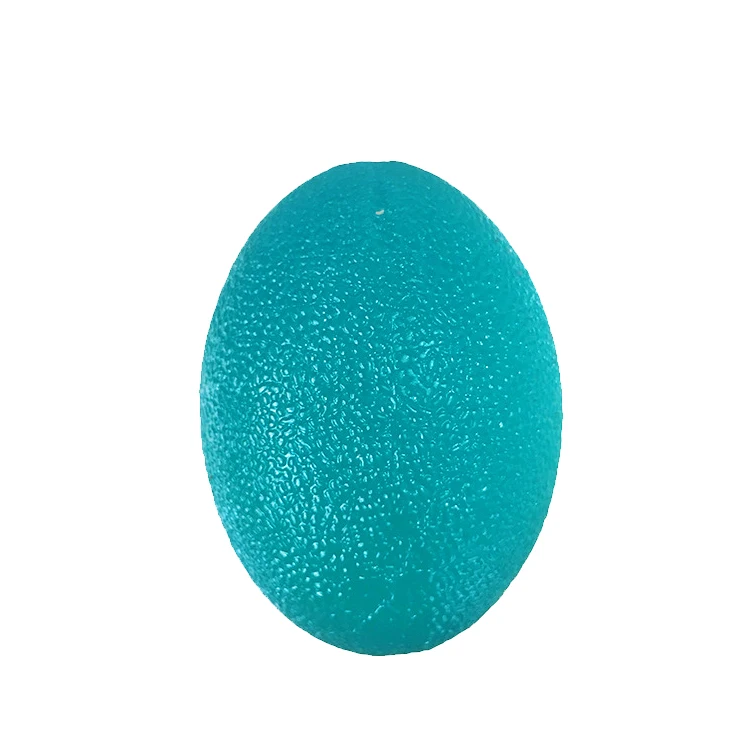 Therapy Hand Grip Ball Egg Shape Exercise TPR Hand Grip Stress Relief Ball for Adults and Kids