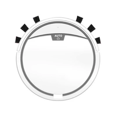 
2021 Smart Automatic Robotic Sweeper Rechargeable Robot Vacuum UV Cleaner for Carpet Floor 