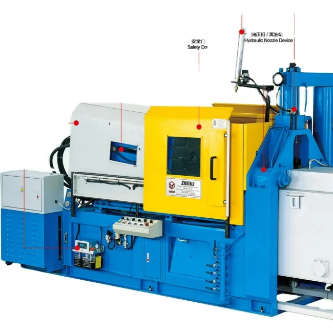 zinc zipper die casting machine high pressure die casting machine