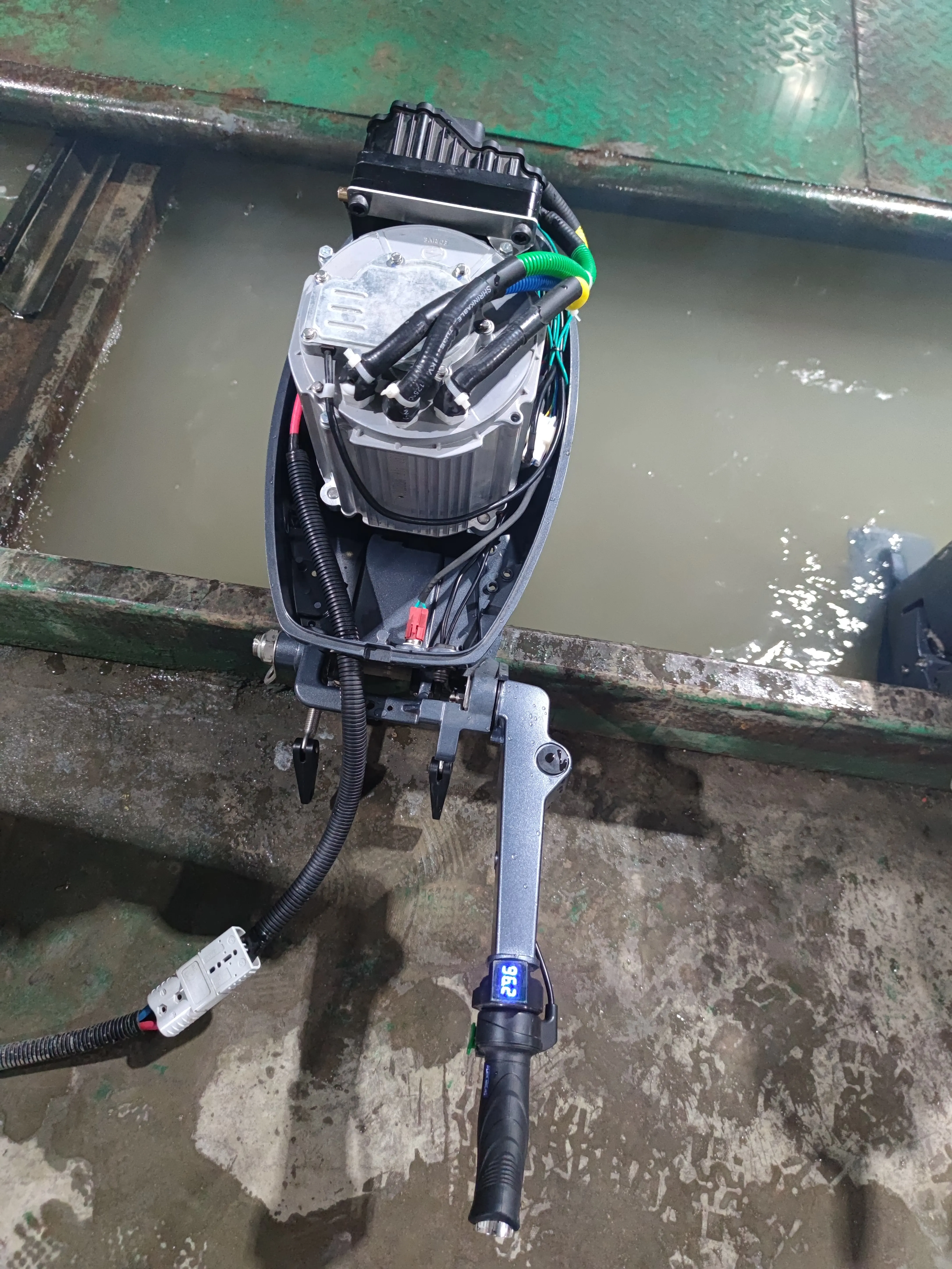 15HP 96V 9KW  electric outboard motors boat engines