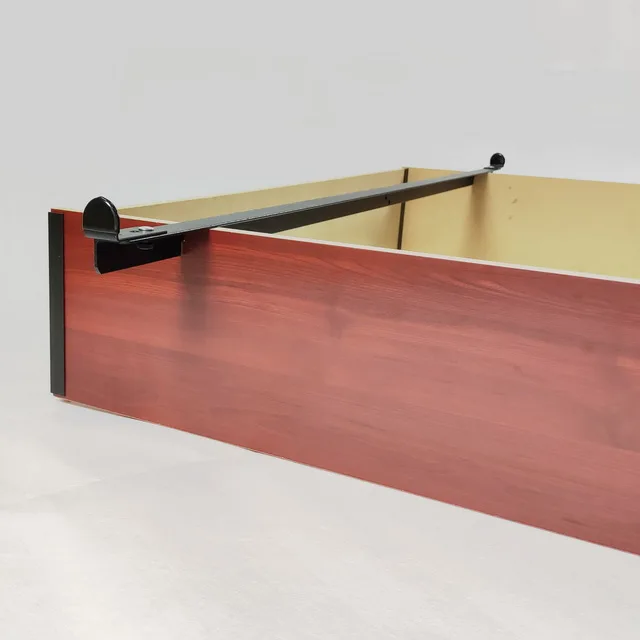 Easy to assemble 10-inch high model bedroom furniture reception bed queen size bed frame