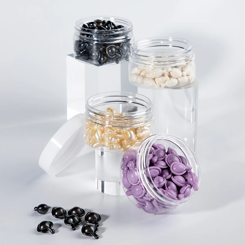 OEM Custom Private Logo Organic Face Skin Care Serum Vitamin C Facial Essential Capsules